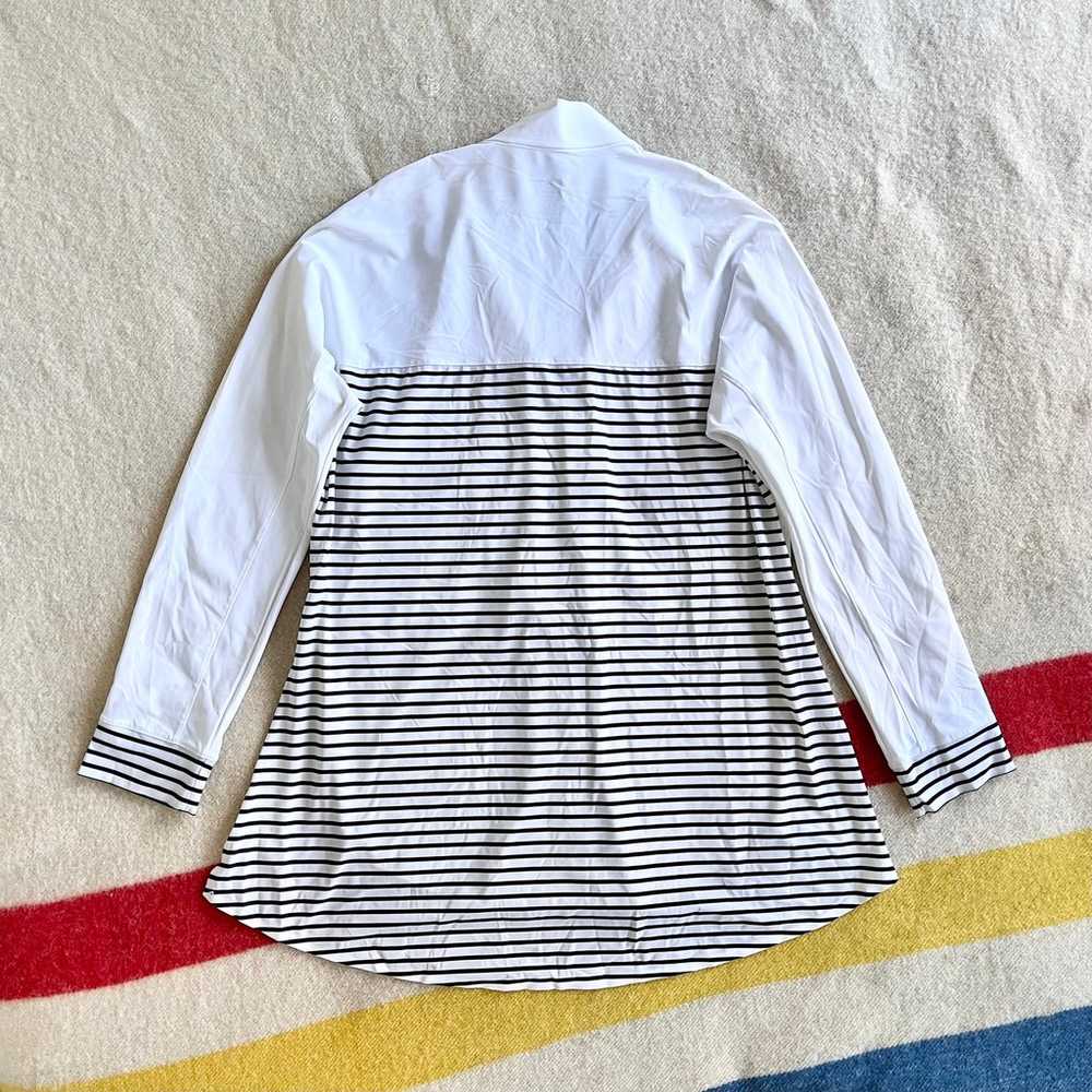 ADAY Something Borrowed Shirt in Breton stripe - image 7
