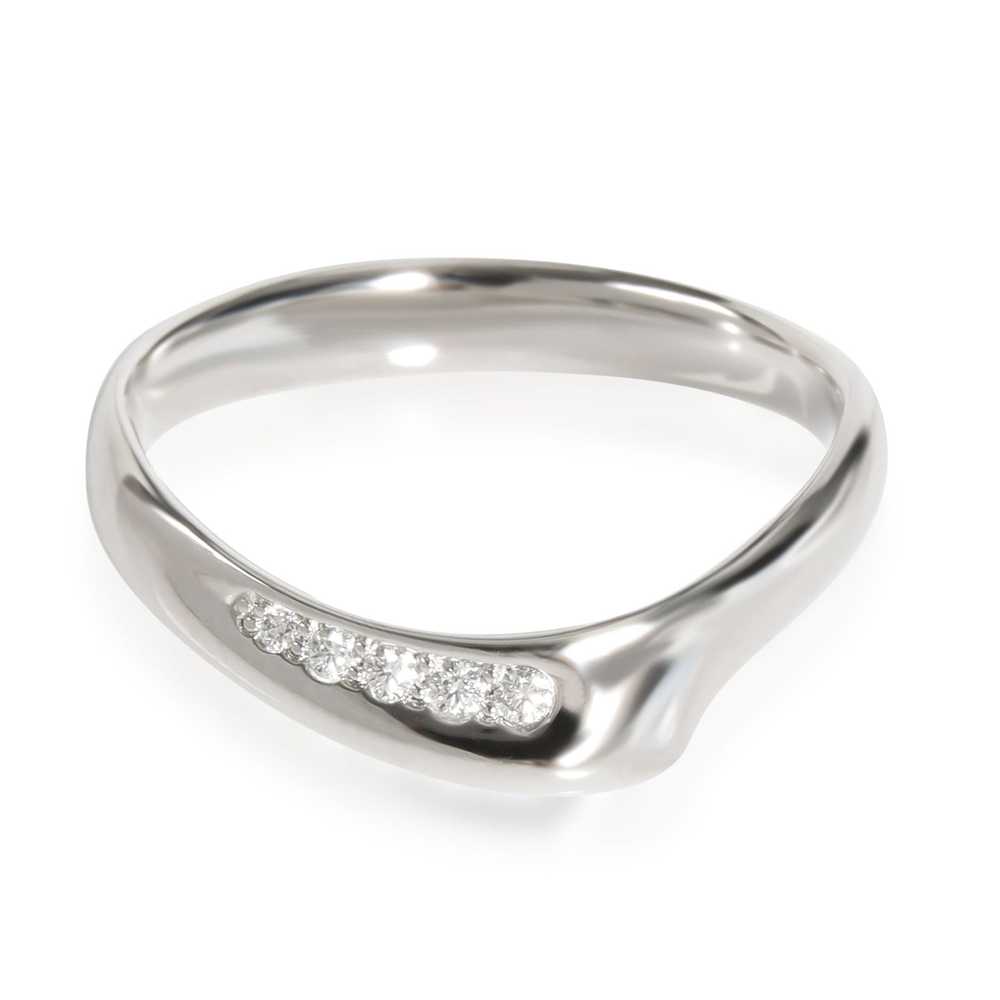 Tiffany & Co. Tiffany & Co. Elsa Peretti Diamond Band in Platinum 0.04 CTW