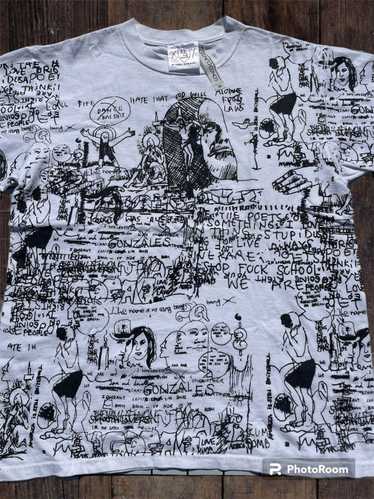 希少 VISION MARK GONZ 人魚 Tシャツ ビンテージ 希少 VISION MARK GONZ 人魚 Tシャツ ビンテージ