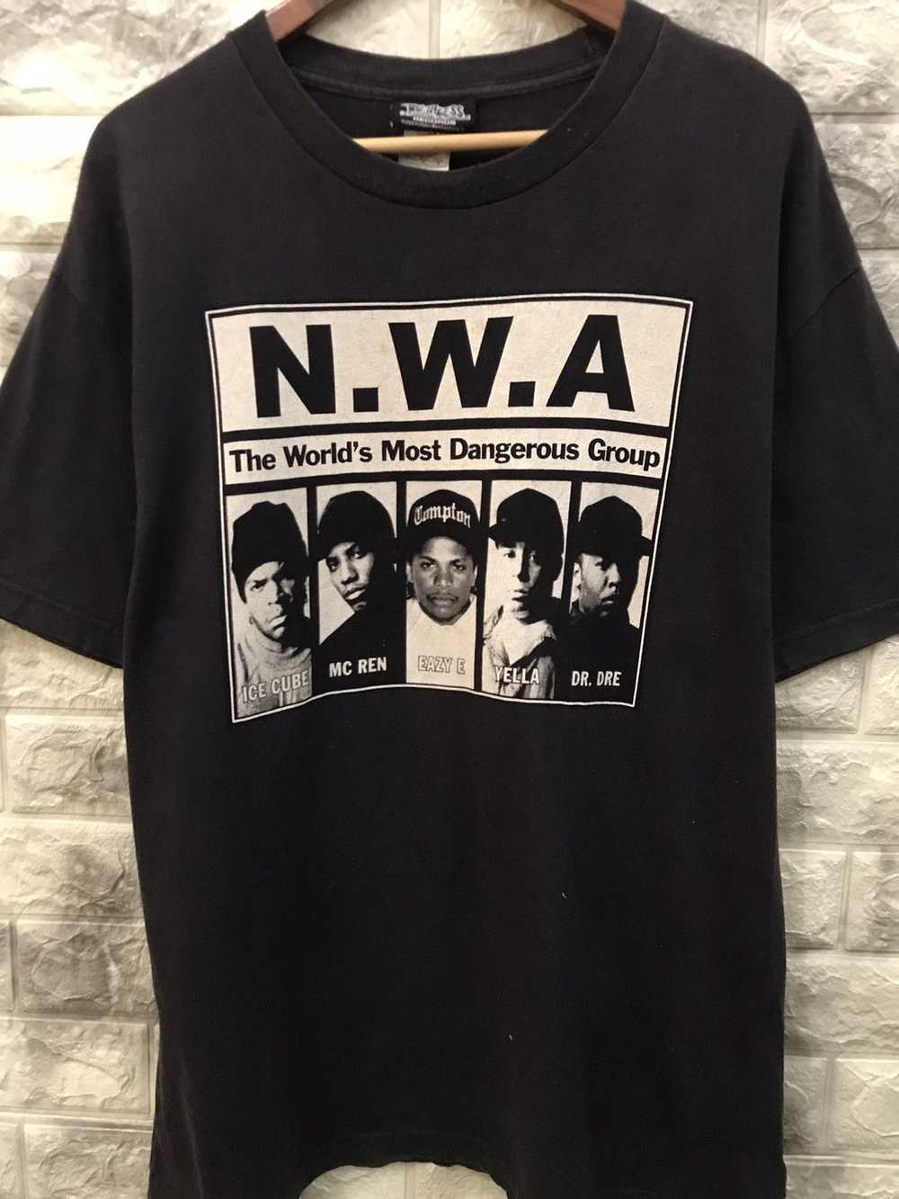 Rap Tees × Streetwear × Vintage Vintage Y2K NWA T… - image 2