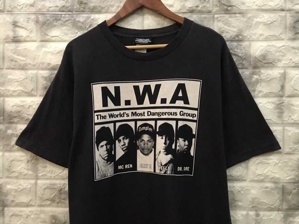 Rap Tees × Streetwear × Vintage Vintage Y2K NWA T… - image 4