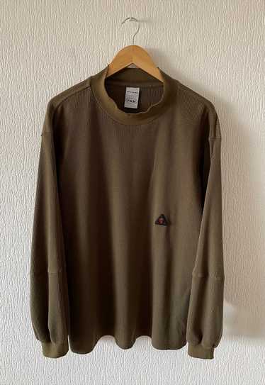 PEARKS AND MINI Long Sleeve T Shirt Mock Neck Waff
