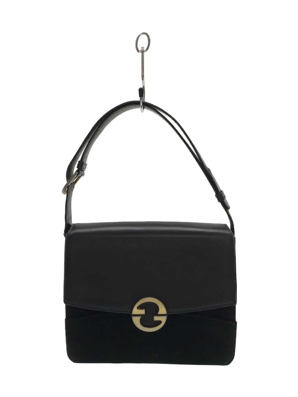 Used Gucci Old/Leather Suede Combination Shoulder… - image 1