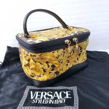 GIANNI VERSACE Baroque Floral 1990's Vanity Cosmet