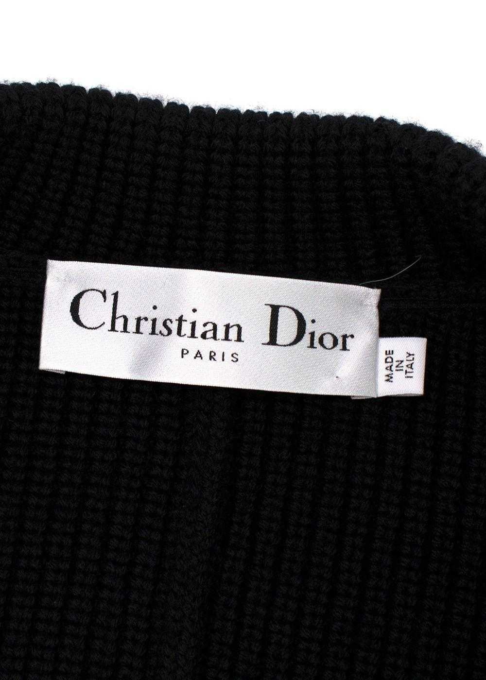 Managed by hewi Dior Black 30 Montaigne Bar Jacket - image 6
