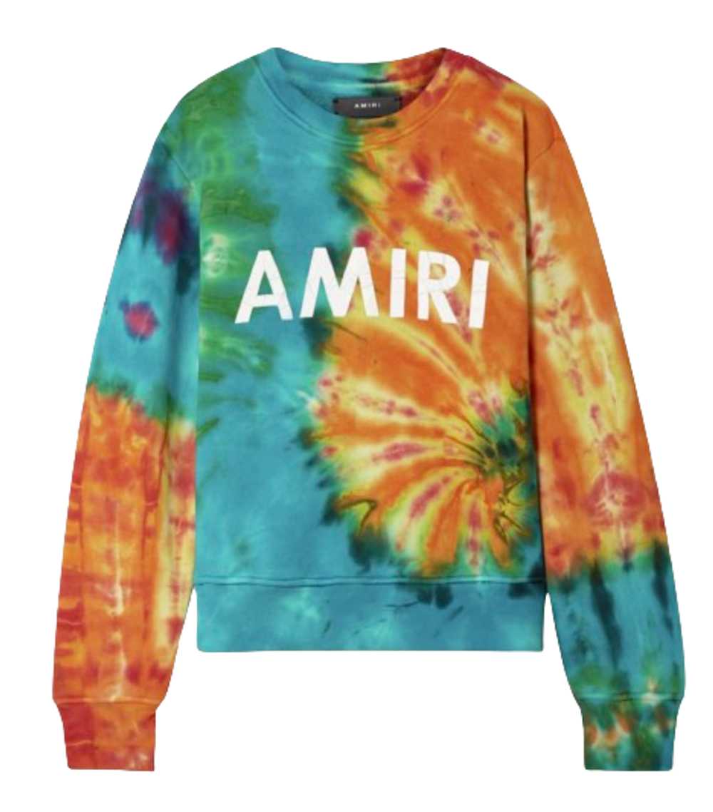 Amiri Amiri Multicoloured TieDye Sweatshirt - image 1