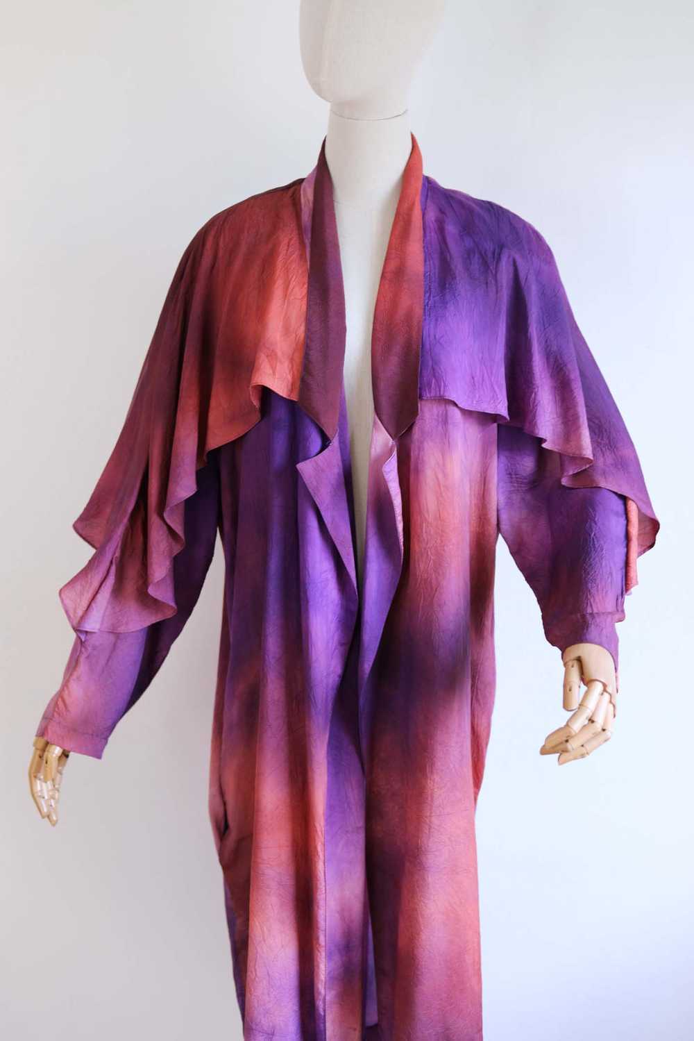Vintage 1980s Jacket - Wizard-worthy! Purple + Co… - image 3