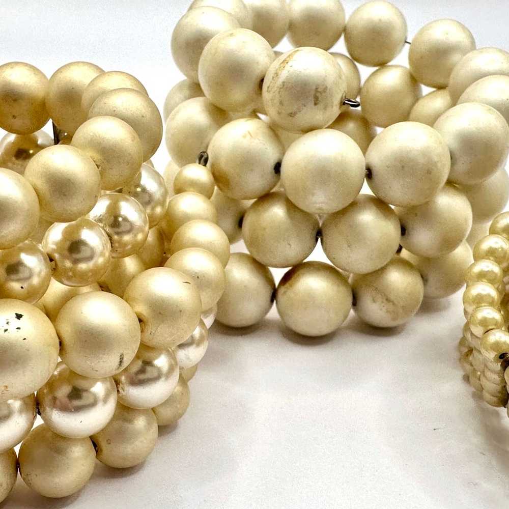 Vintage Mid Century Pearl Wrap Bracelet Bundle - image 11