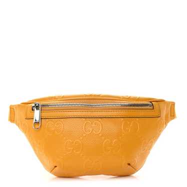 GUCCI Calfskin GG Tennis Embossed Belt Bag Crop - image 1