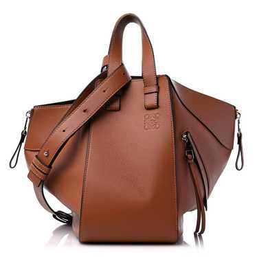 LOEWE Calfskin Small Hammock Shoulder Bag Tan - image 1