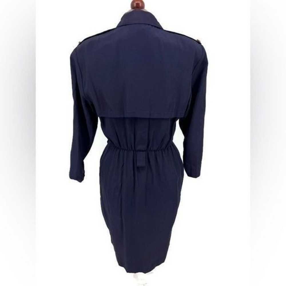 Dawn Joy Fashions Vintage Navy Nautical Dress 5-6 - image 2