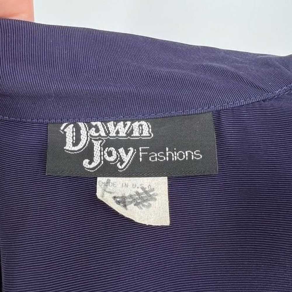 Dawn Joy Fashions Vintage Navy Nautical Dress 5-6 - image 8