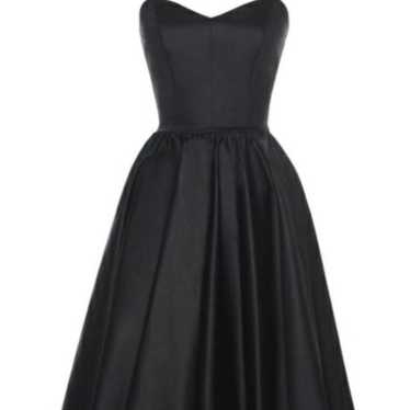 Pinup Girl Clothing Audrey Dress in Black Large