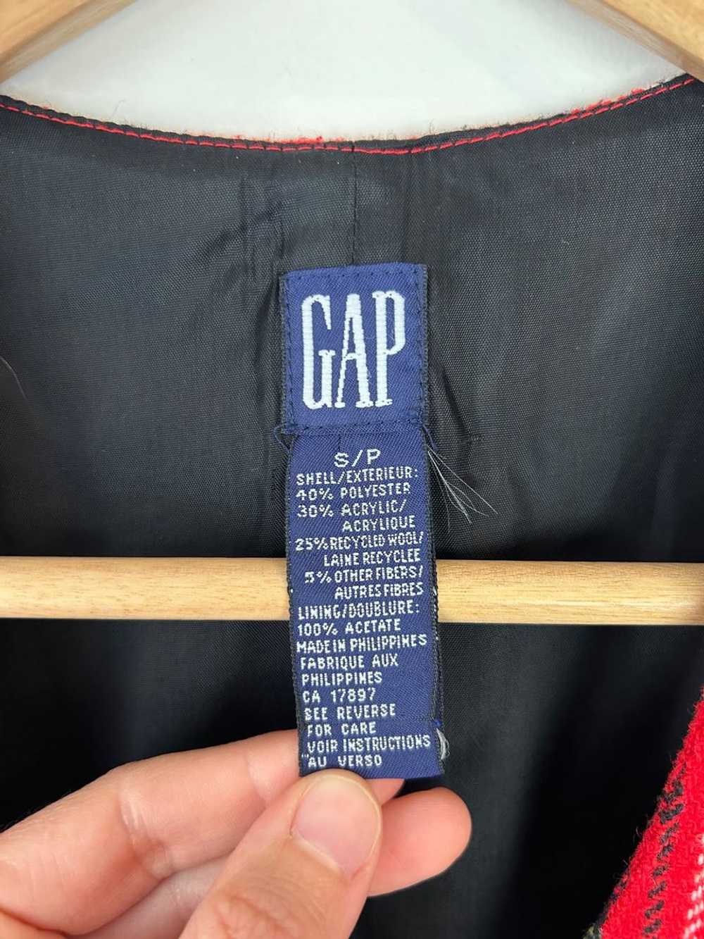 GAP Vintage Plaid Vest (S) | Used, Secondhand, Re… - image 3