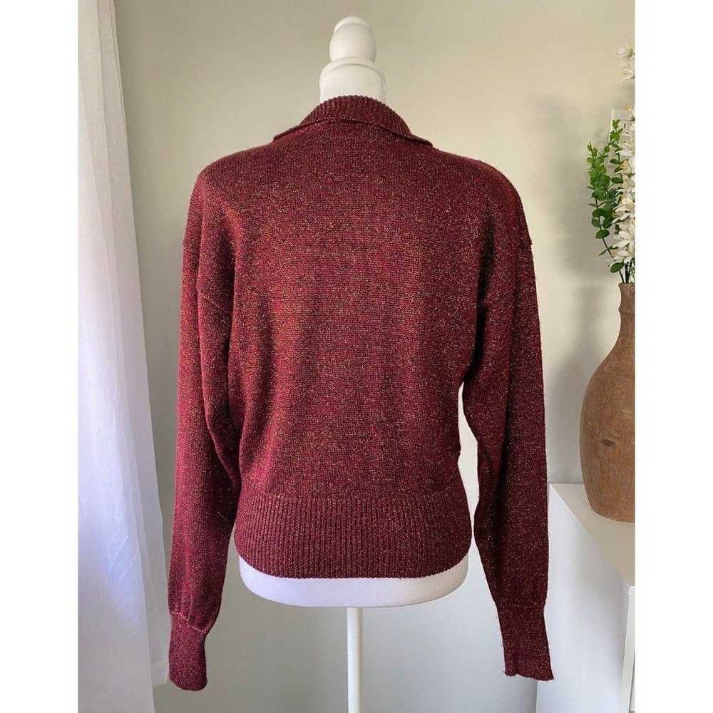 Vintage ‘90s Sparkly Liz Claiborne Sweater - image 3