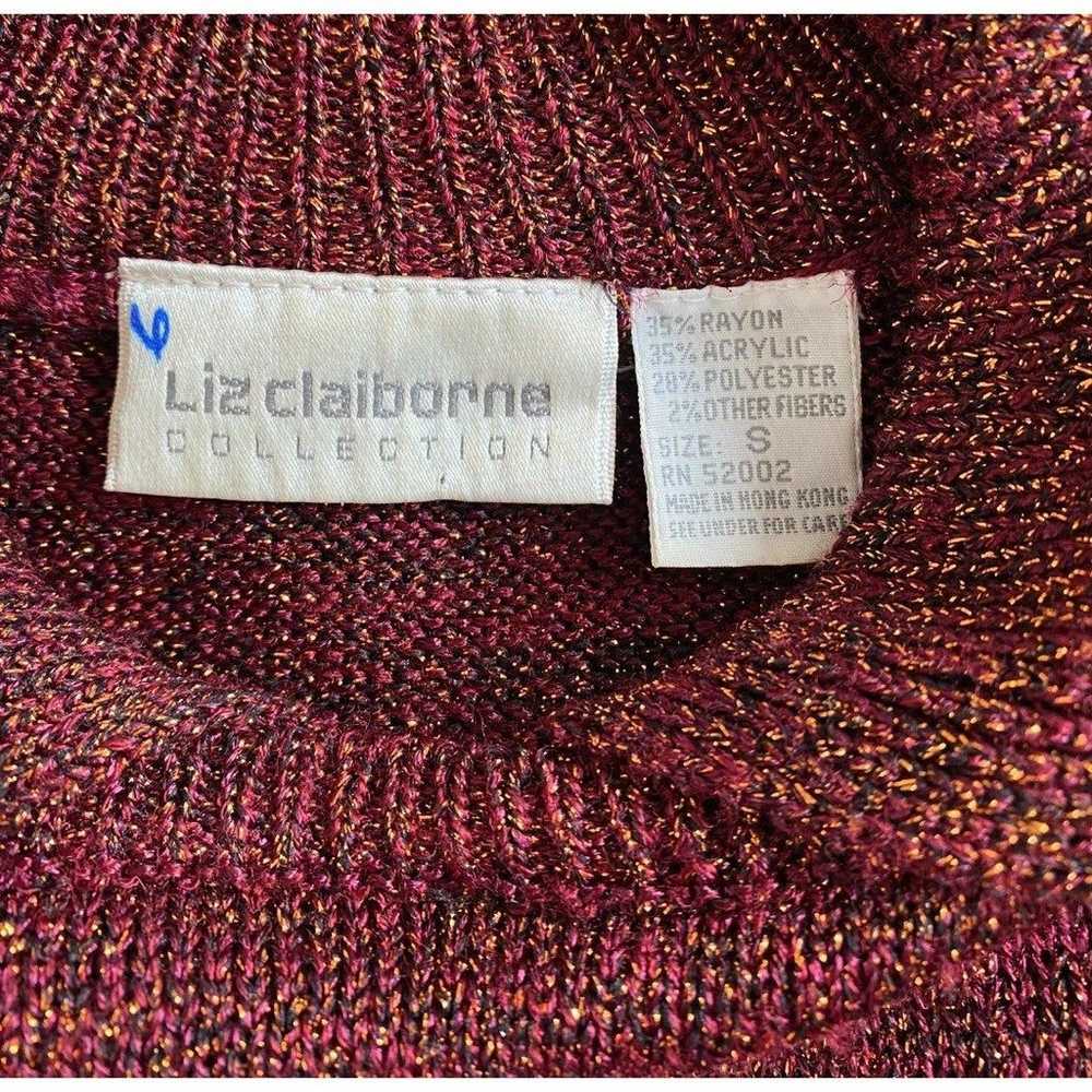 Vintage ‘90s Sparkly Liz Claiborne Sweater - image 5