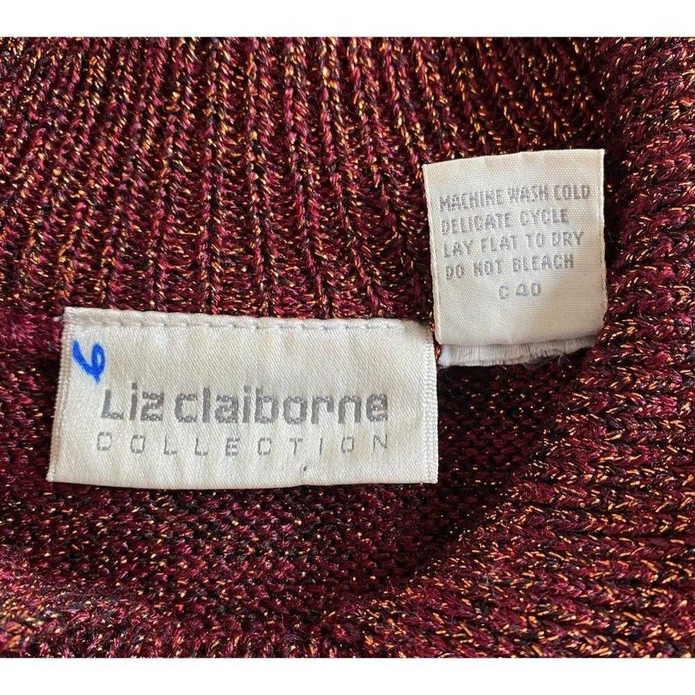 Vintage ‘90s Sparkly Liz Claiborne Sweater - image 6