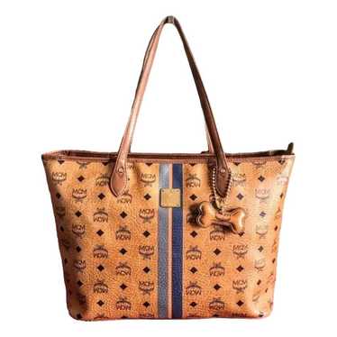 MCM Anya leather tote