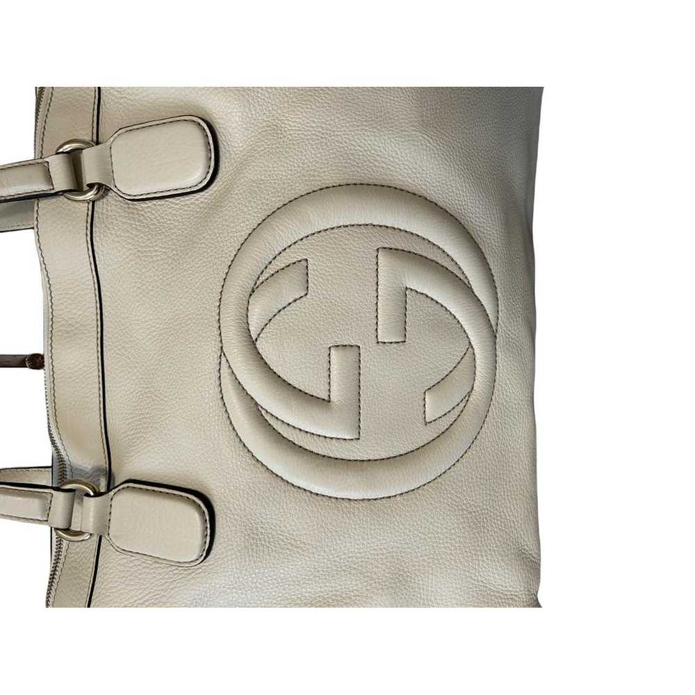 Gucci Soho Top Handle leather handbag - image 3
