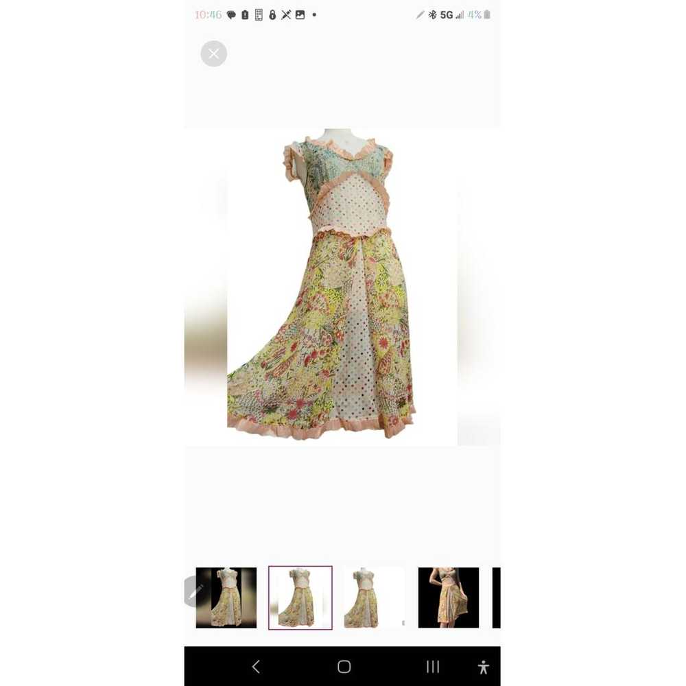 Moschino Silk mid-length dress - image 6