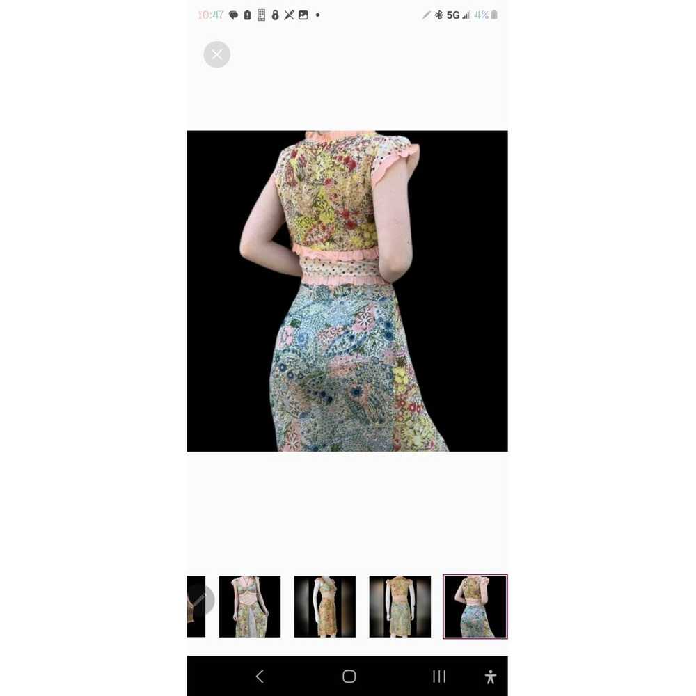 Moschino Silk mid-length dress - image 7