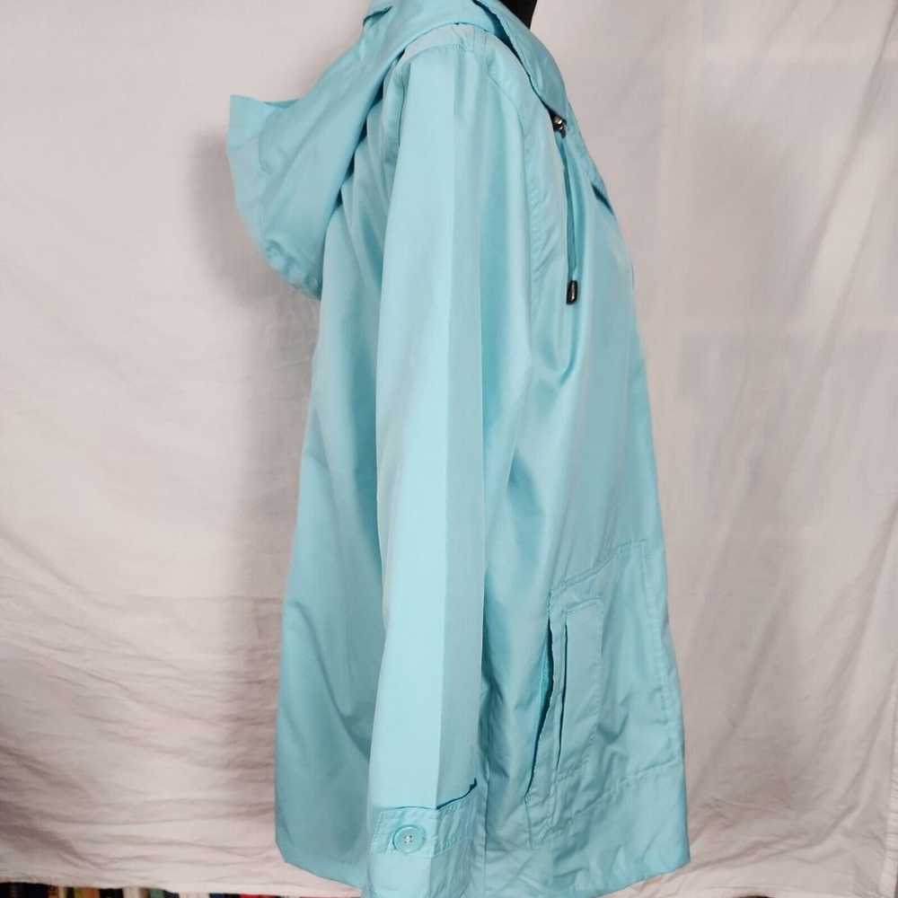 Norm Thompson Women Blue Windbreaker Lightweight … - image 6