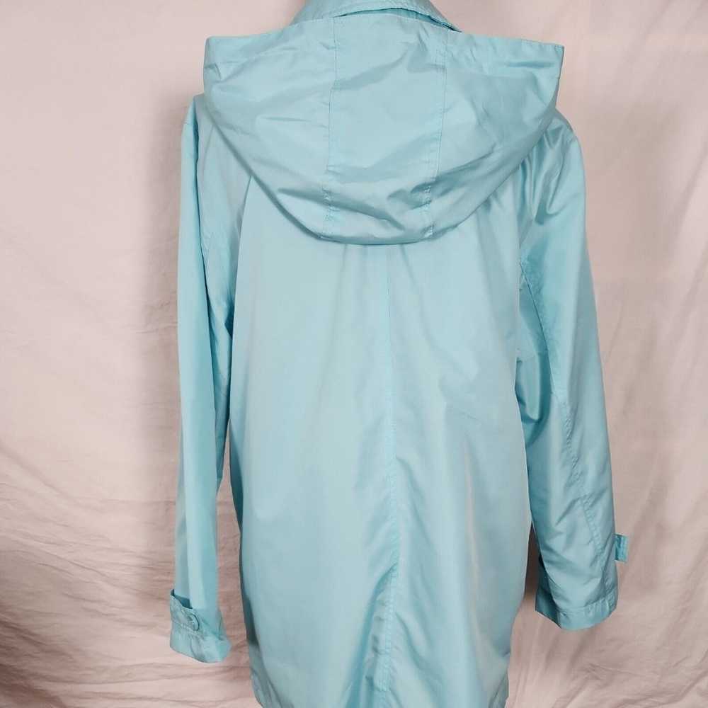 Norm Thompson Women Blue Windbreaker Lightweight … - image 8