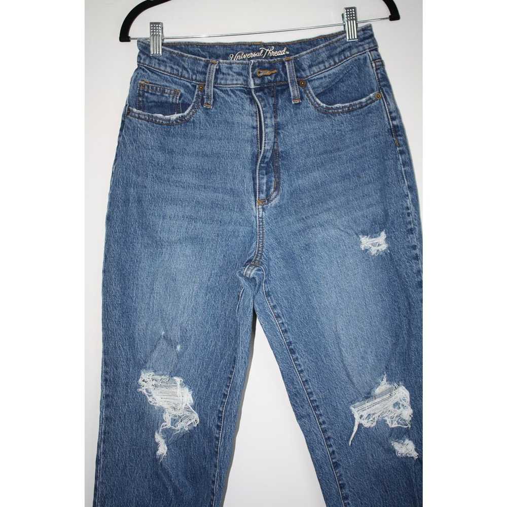 Universal Thread Denim Jeans Vintage Straight Rip… - image 3