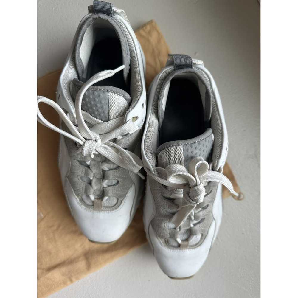 Acne Studios Manhattan leather trainers - image 2