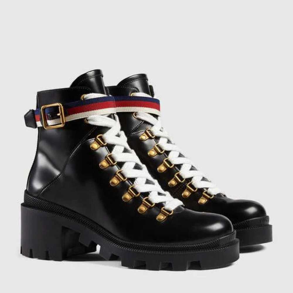 Gucci Leather ankle boots - image 2