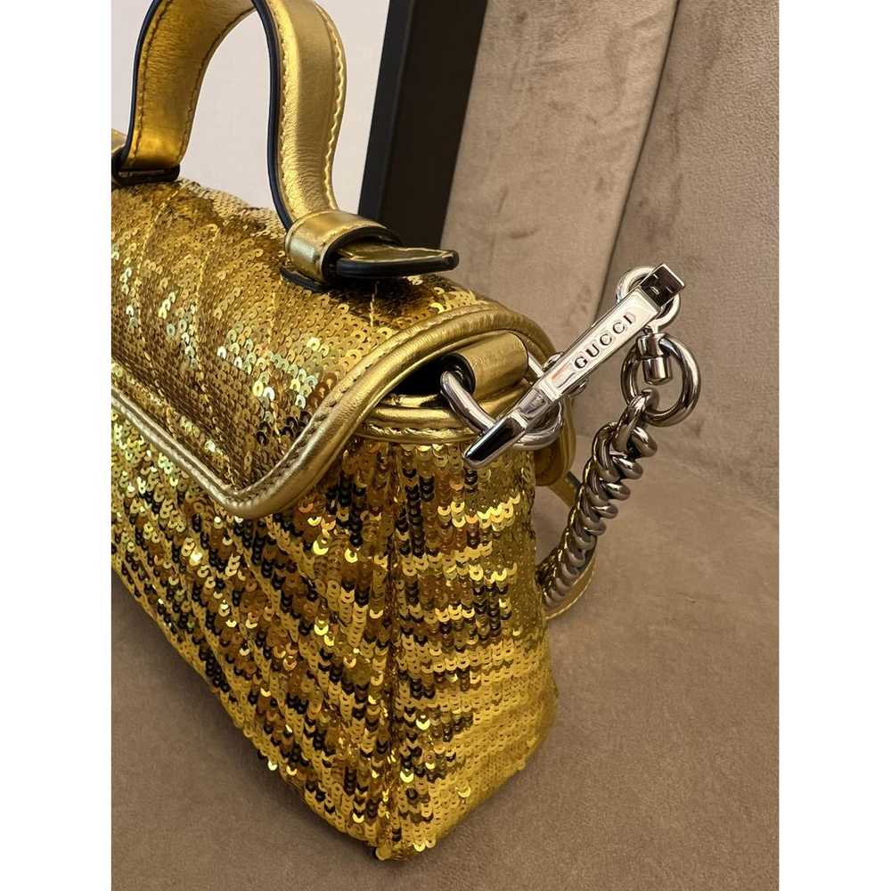 Gucci Gg Marmont Flap glitter handbag - image 10