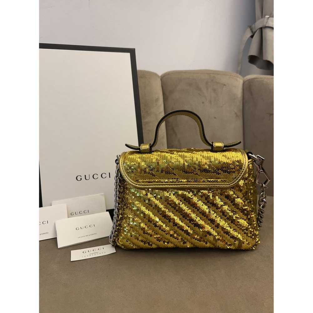 Gucci Gg Marmont Flap glitter handbag - image 8