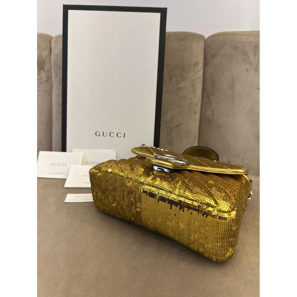 Gucci Gg Marmont Flap glitter handbag - image 9