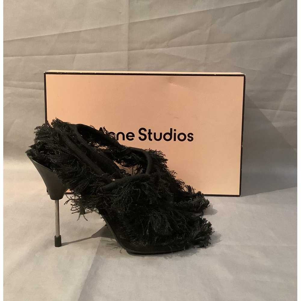 Acne Studios Cloth flip flops - image 3