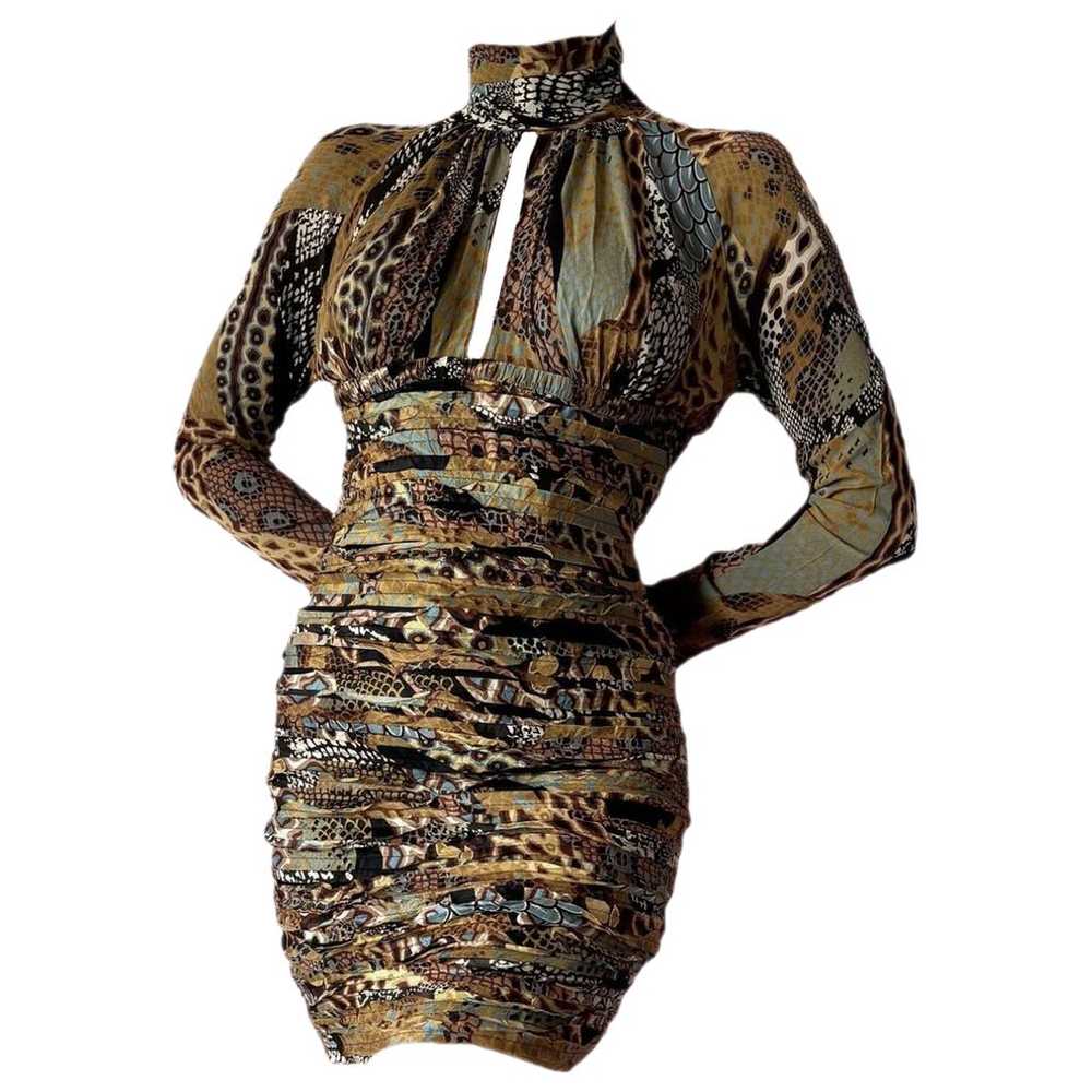 Versace Silk mini dress - image 1