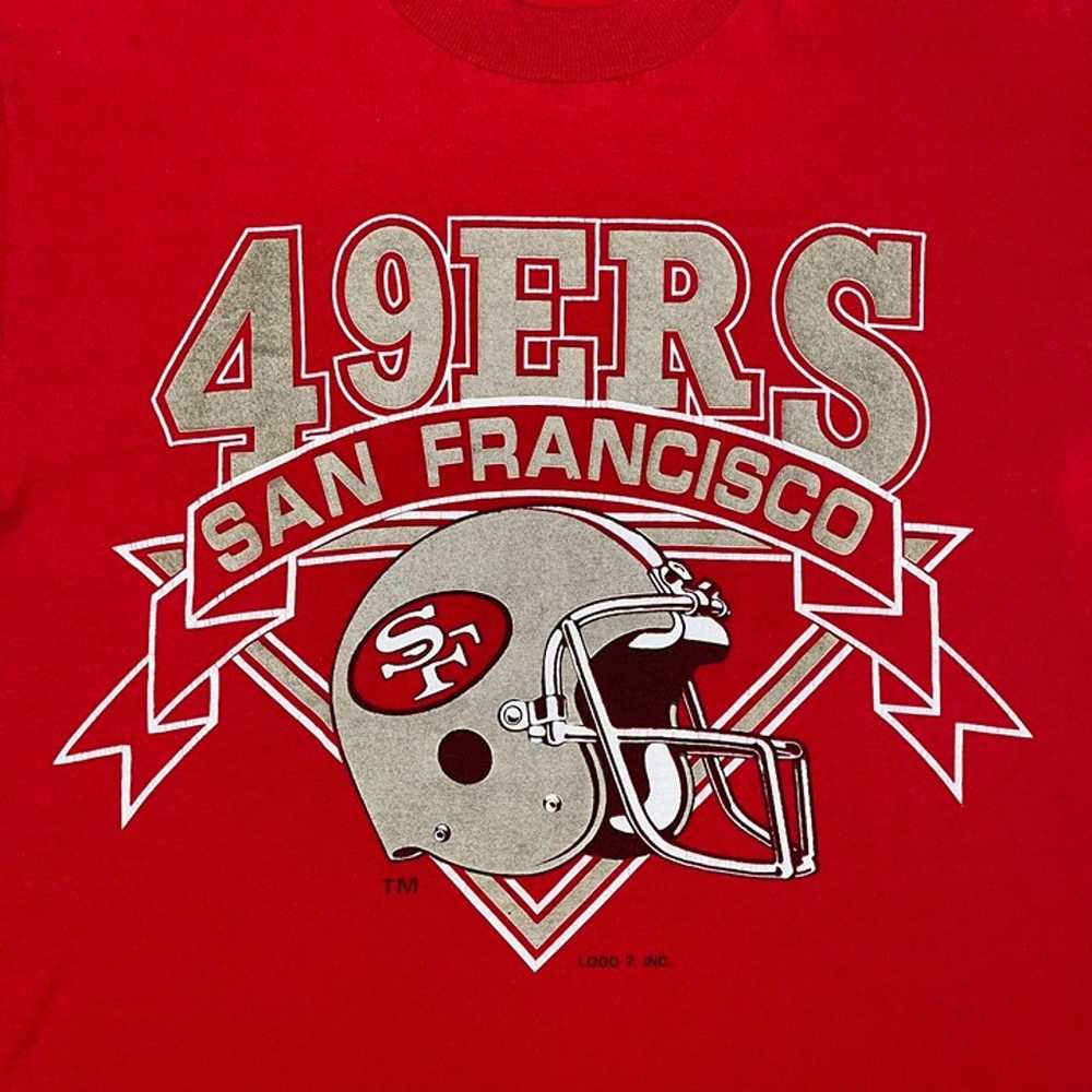 Vintage 80s 49ers San Francisco Football Team Spo… - image 3