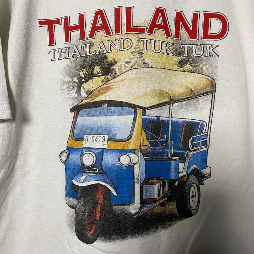 Vintage Thailand Tuk Tuk Shirt - image 2