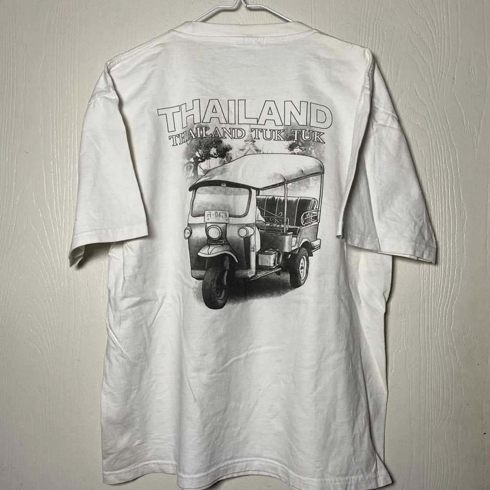 Vintage Thailand Tuk Tuk Shirt - image 5