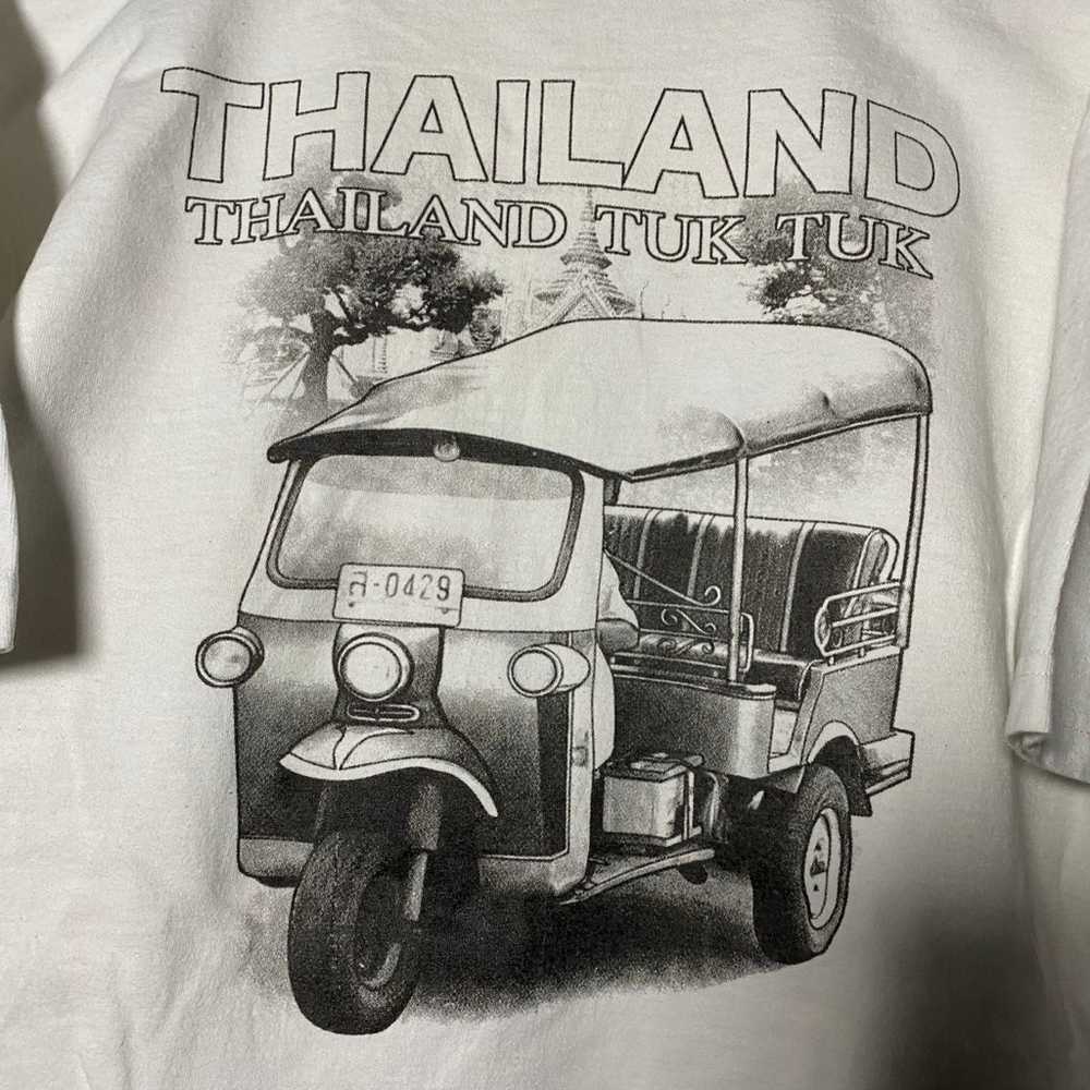 Vintage Thailand Tuk Tuk Shirt - image 6