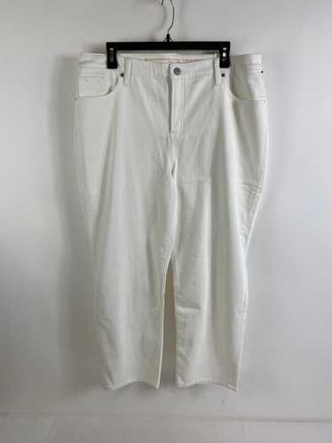 Chico's Chicos Women White Denim Jeans 16 NWT - image 1
