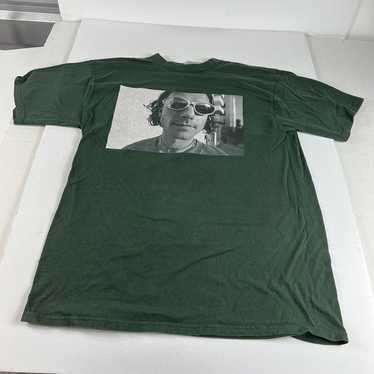 VTG 90s BUSH Gavin Rossdale Shirt Fits Large Gree… - image 1
