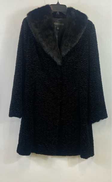 Kristen Blake Women's Black Faux Fur Coat - Size S