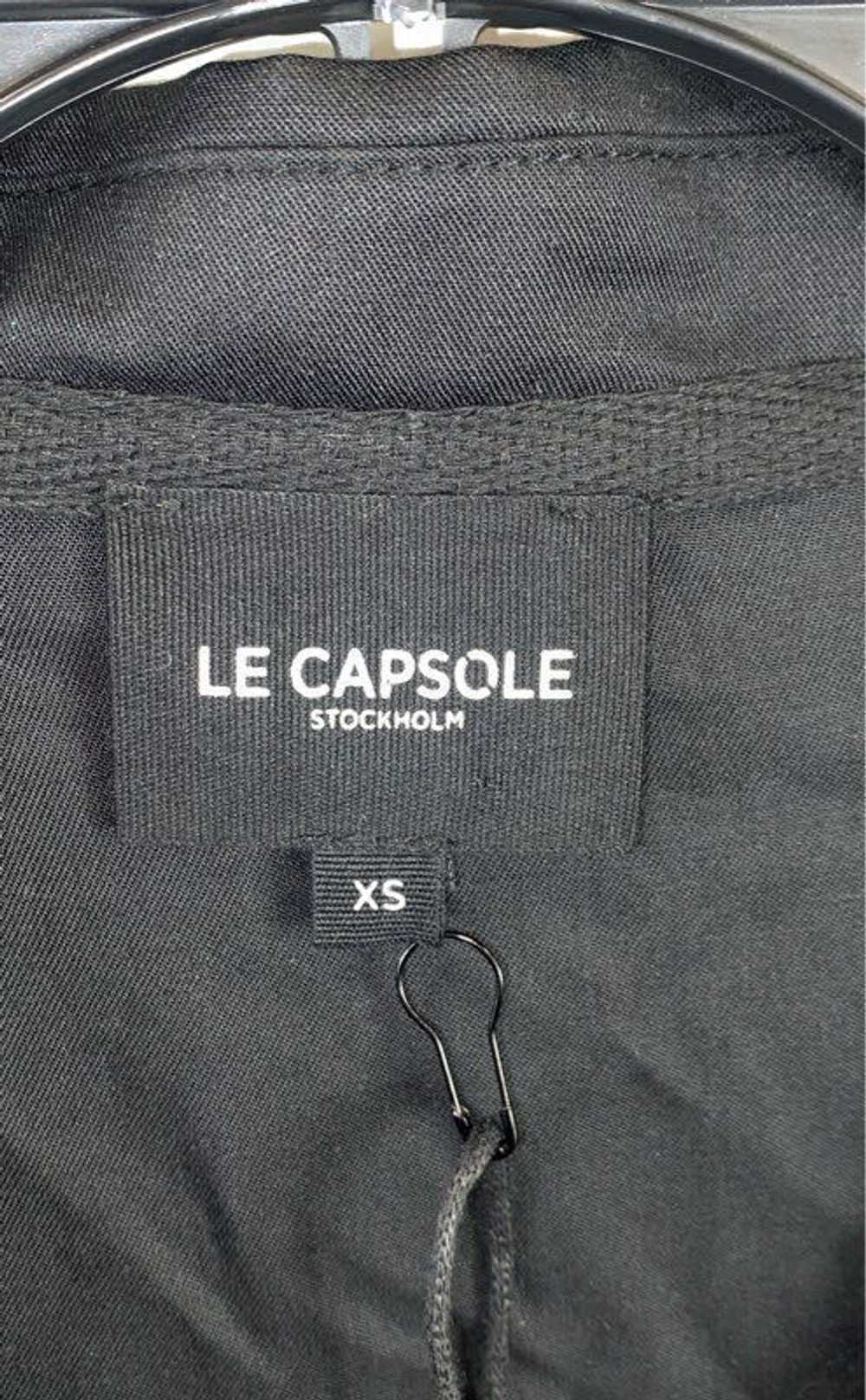 Le Capsole Black Jacket - Size X Small - image 3