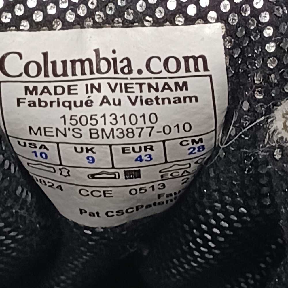 Columbia Men's Black Bugaboots Boots Size 10 - image 6