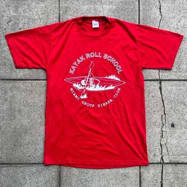 Vintage 1980’s Kayak School T-Shirt - image 1