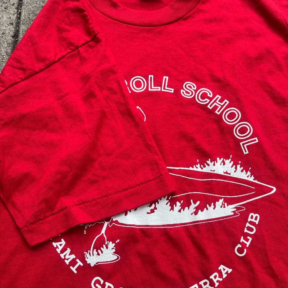 Vintage 1980’s Kayak School T-Shirt - image 4