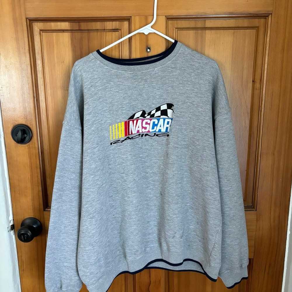 Vintage NASCAR Crewneck - image 1