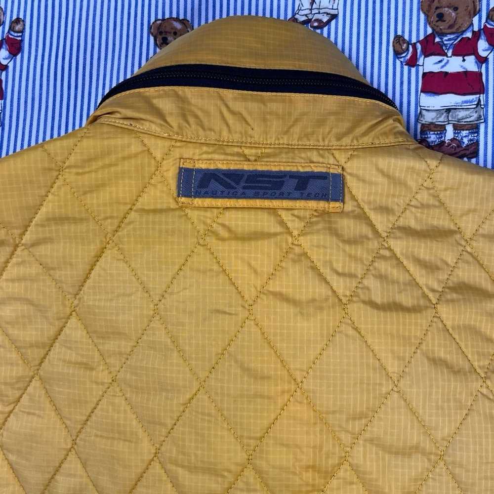 Vintage 90s Nautica Sport Tech Yellow Vest Size L - image 11