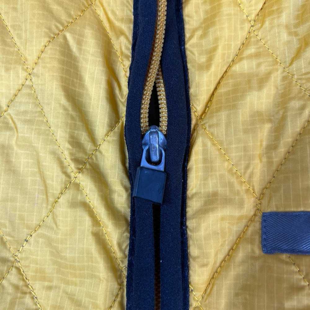 Vintage 90s Nautica Sport Tech Yellow Vest Size L - image 7