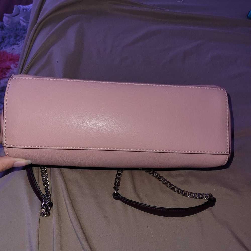 Nine West Pink Leather Handbag - image 6